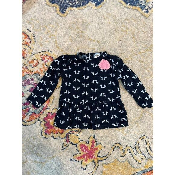 Baby Girls Long Sleeve Shirt Bundle (12M) - Picture 3 of 4